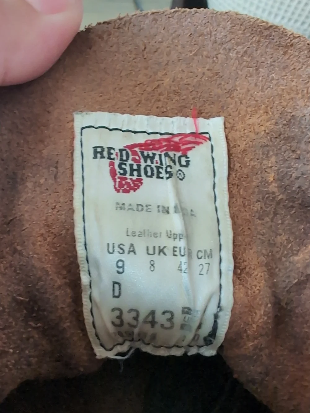 Red Wing Shoes excellent see